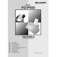 SHARP FOP600 Owners Manual SHARP FOP600 Owners Manual