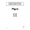 REX-ELECTROLUX RO26E Owners Manual REX-ELECTROLUX RO26E Owners Manual