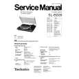 TECHNICS SLBD20 Service Manual TECHNICS SLBD20 Service Manual