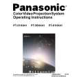 PANASONIC PT61HX41E Owners Manual PANASONIC PT61HX41E Owners Manual