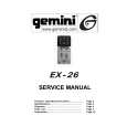 GEMINI EX-26 Service Manual GEMINI EX-26 Service Manual