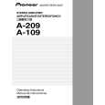 PIONEER A-209/SDFXJ Instrukcja Obsługi PIONEER A-209/SDFXJ Instrukcja Obsługi
