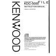 KENWOOD KDC5000 Owners Manual KENWOOD KDC5000 Owners Manual