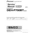 PIONEER DEH-P8080BT/XF/BR Service Manual PIONEER DEH-P8080BT/XF/BR Service Manual