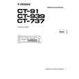 PIONEER CT-91 Owners Manual PIONEER CT-91 Owners Manual