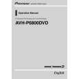PIONEER AVH-P6800DVD/UC Owners Manual PIONEER AVH-P6800DVD/UC Owners Manual