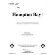 WHIRLPOOL BHAC0500XS4 Parts Catalog WHIRLPOOL BHAC0500XS4 Parts Catalog