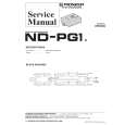PIONEER ND-PG1/E Service Manual PIONEER ND-PG1/E Service Manual
