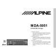 ALPINE MDA5051 Owners Manual ALPINE MDA5051 Owners Manual