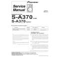 PIONEER S-A370/XJI/E Service Manual PIONEER S-A370/XJI/E Service Manual