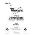 WHIRLPOOL SF3100ERW6 Parts Catalog WHIRLPOOL SF3100ERW6 Parts Catalog