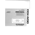 PIONEER CDXM30 Owners Manual PIONEER CDXM30 Owners Manual