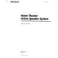 SONY SAVA57 Owners Manual SONY SAVA57 Owners Manual