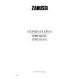 ZANUSSI ZTR56RL Owners Manual ZANUSSI ZTR56RL Owners Manual