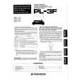 PIONEER PL-3F Owners Manual PIONEER PL-3F Owners Manual