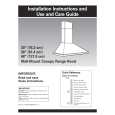 WHIRLPOOL KWCU205HBT0 Installation Manual WHIRLPOOL KWCU205HBT0 Installation Manual