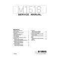 YAMAHA M1516 Service Manual YAMAHA M1516 Service Manual