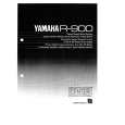 YAMAHA R-900 Owners Manual YAMAHA R-900 Owners Manual