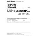 PIONEER DEH-P3980MP Service Manual PIONEER DEH-P3980MP Service Manual