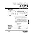 YAMAHA A520 Service Manual YAMAHA A520 Service Manual