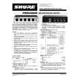 SHURE 200M PROLOGUE Owners Manual SHURE 200M PROLOGUE Owners Manual