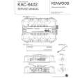 KENWOOD KAC-6402 Service Manual KENWOOD KAC-6402 Service Manual