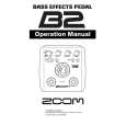 ZOOM B2 Owners Manual ZOOM B2 Owners Manual