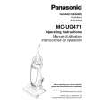 PANASONIC MCUG471 Owners Manual PANASONIC MCUG471 Owners Manual