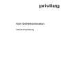 PRIVILEG 264.604 Owners Manual PRIVILEG 264.604 Owners Manual