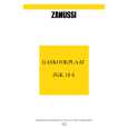 ZANUSSI ZGK10S Owners Manual ZANUSSI ZGK10S Owners Manual