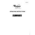 WHIRLPOOL DWF415 Owners Manual WHIRLPOOL DWF415 Owners Manual