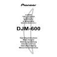 PIONEER DJM-600/WY Owners Manual PIONEER DJM-600/WY Owners Manual