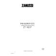 ZANUSSI ZT162P Owners Manual ZANUSSI ZT162P Owners Manual