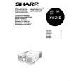 SHARP XV-Z1E Owners Manual SHARP XV-Z1E Owners Manual