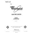 WHIRLPOOL LE9520XTW0 Parts Catalog WHIRLPOOL LE9520XTW0 Parts Catalog