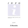 ELECTROLUX EHH800X Owners Manual ELECTROLUX EHH800X Owners Manual