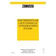ZANUSSI ZTI6865 Owners Manual ZANUSSI ZTI6865 Owners Manual