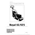 HUSQVARNA ROYAL42 Owners Manual HUSQVARNA ROYAL42 Owners Manual