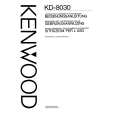 KENWOOD KD-8030 Owners Manual KENWOOD KD-8030 Owners Manual