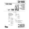 SONY SA-VA55 Service Manual SONY SA-VA55 Service Manual