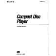 SONY CDP-X111ES Owners Manual SONY CDP-X111ES Owners Manual