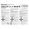 PIONEER DVR-212D Owners Manual PIONEER DVR-212D Owners Manual