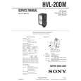 SONY HVL20DM Service Manual SONY HVL20DM Service Manual