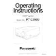 PANASONIC PTL390U Owners Manual PANASONIC PTL390U Owners Manual