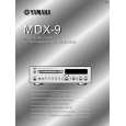 YAMAHA MDX-9 Owners Manual YAMAHA MDX-9 Owners Manual