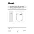 ORIGO RM4202 Owners Manual ORIGO RM4202 Owners Manual