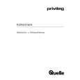 PRIVILEG 008.560 5/4657 Owners Manual PRIVILEG 008.560 5/4657 Owners Manual