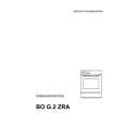 THERMA BO G.2 ZRA Owners Manual THERMA BO G.2 ZRA Owners Manual