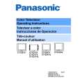 PANASONIC CT32E14 Owners Manual PANASONIC CT32E14 Owners Manual