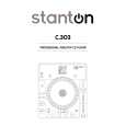 STANTON C303 Owners Manual STANTON C303 Owners Manual